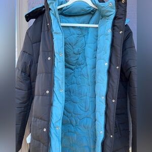 The Hideout Unisex Mens Large/ Ladies XL Puffer Reversible NWT